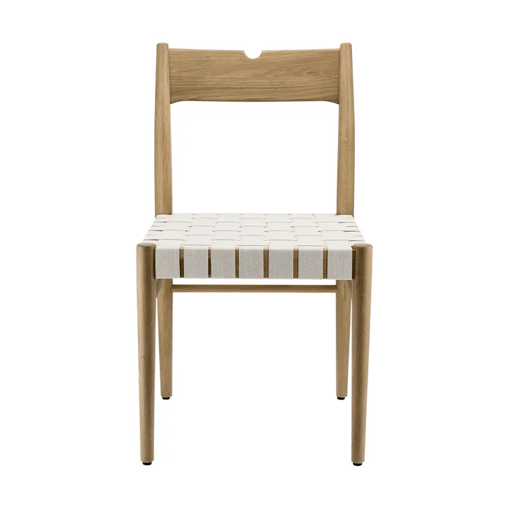 Chaise de salle à manger Ekeryd - Webbing-laquered oak - 1898