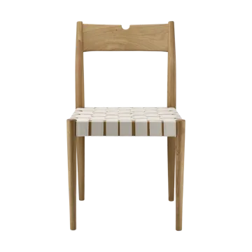 Chaise de salle à manger Ekeryd - Webbing-laquered oak - 1898