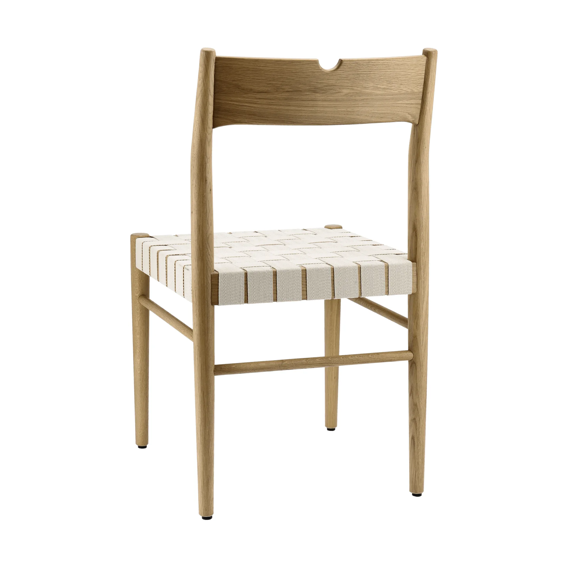 Chaise de salle à manger Ekeryd, Webbing-laquered oak 1898