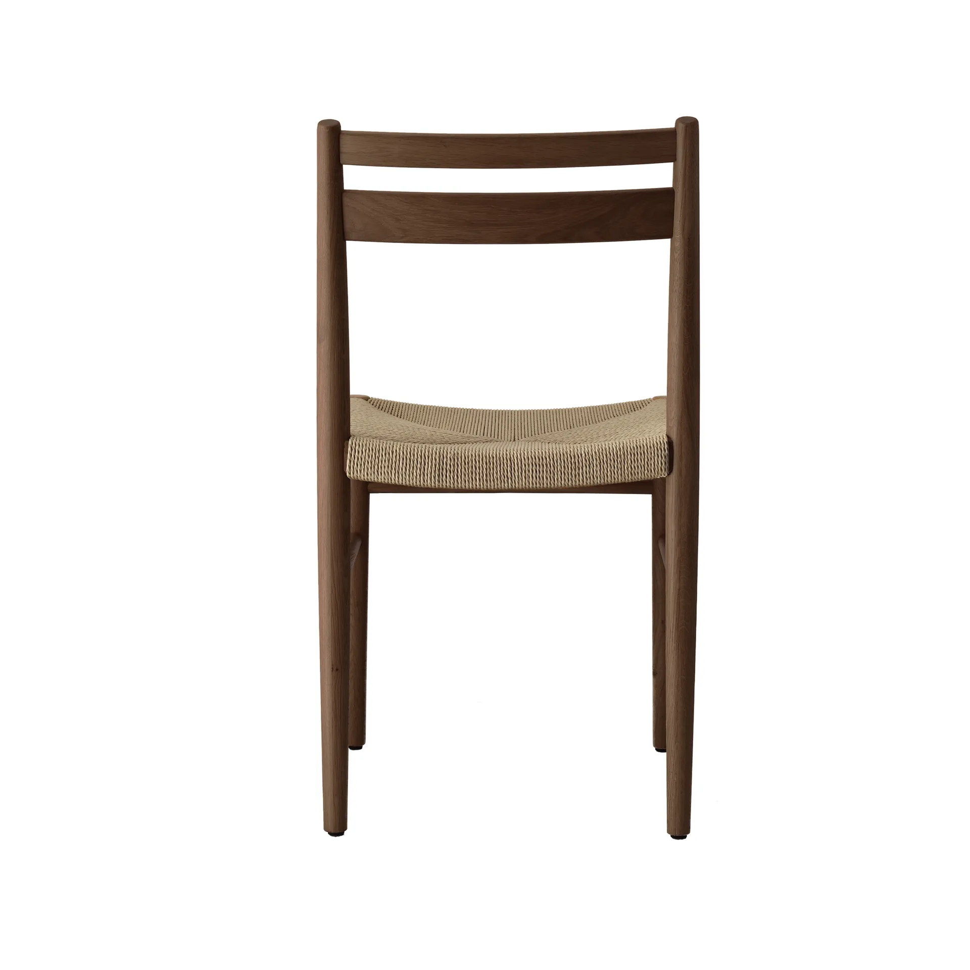 Chaise de salle à manger Fridhem, Chêne laqué fumé – tressé naturel 1898