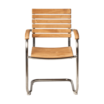 Chaise de salle à manger Rörvik - Teck-acier inoxydable - 1898