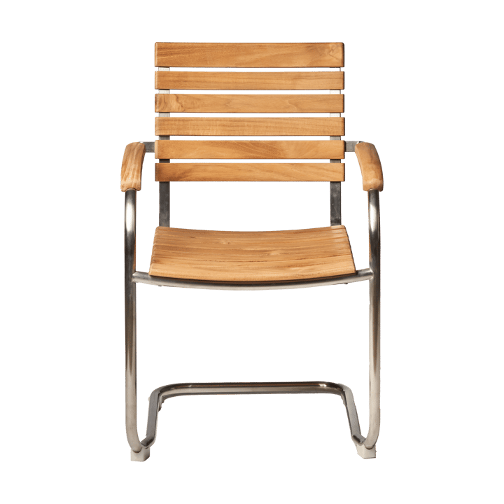 Chaise de salle à manger Rörvik - Teck-acier inoxydable - 1898
