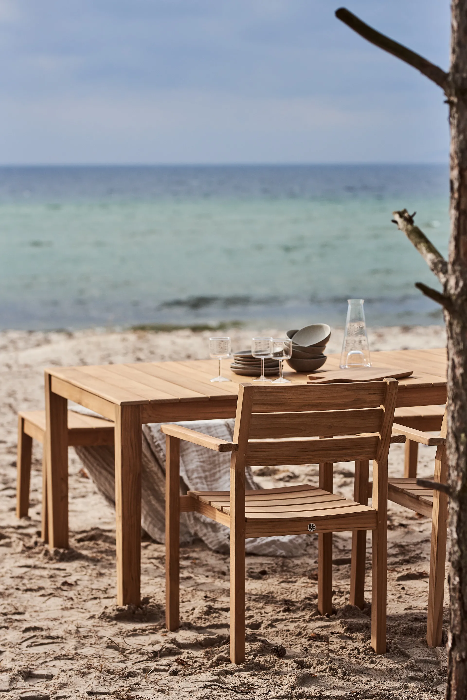 Chaise de salle à manger Sköndal, Teck 1898