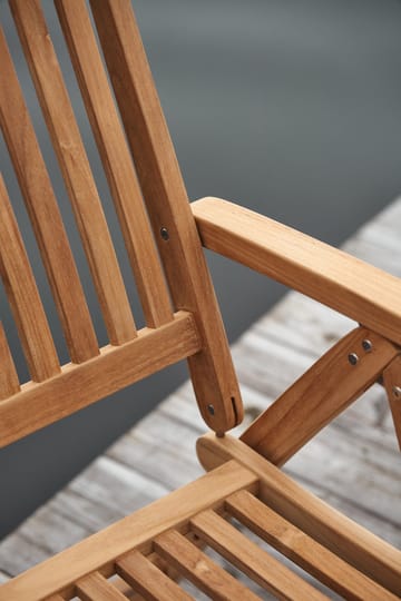 Chaise de terrasse Långö - Teak - 1898