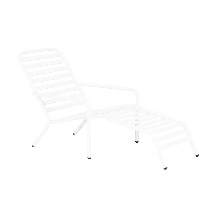 Chaise longue Messina - Crystal white - 1898