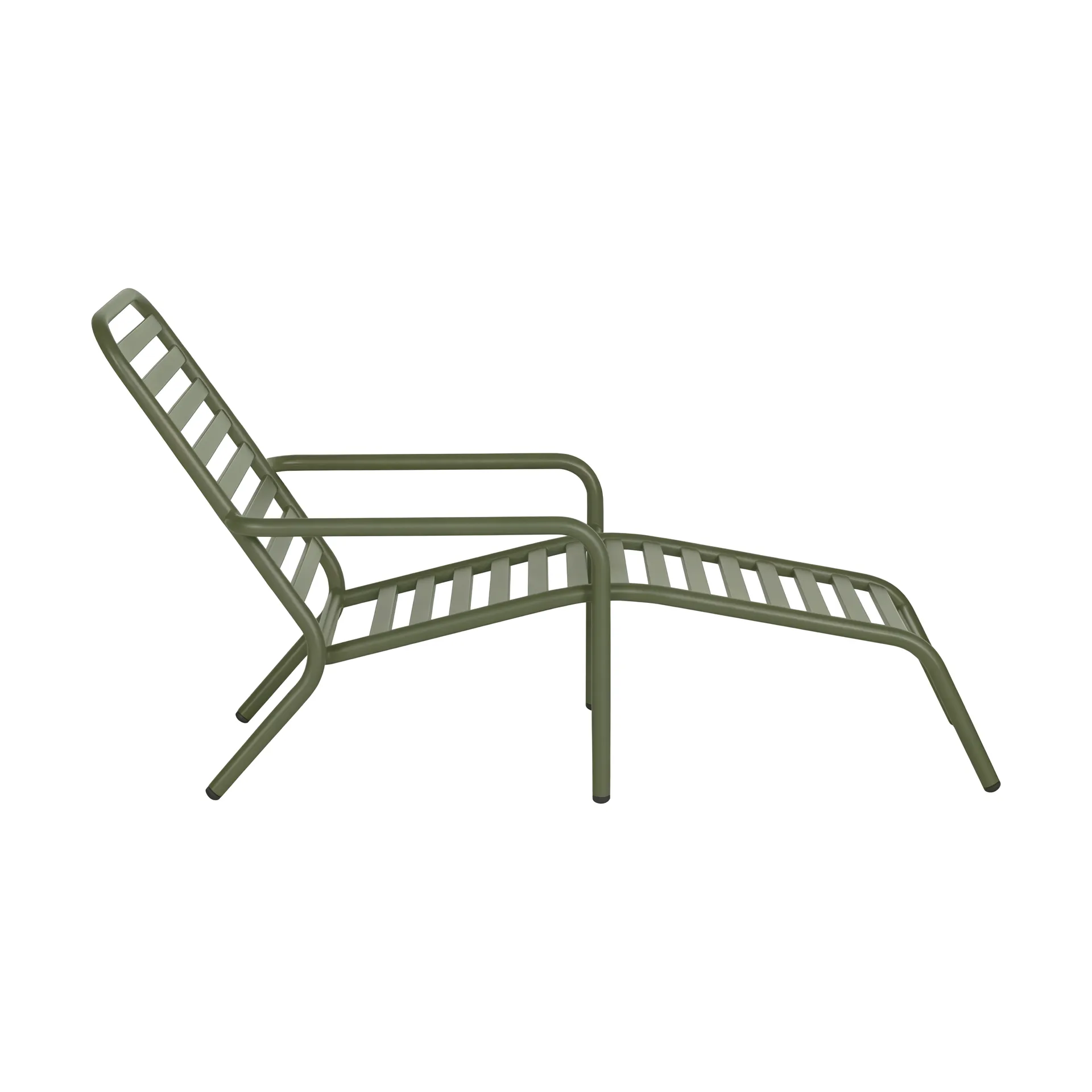 Chaise longue Messina, Moss green 1898