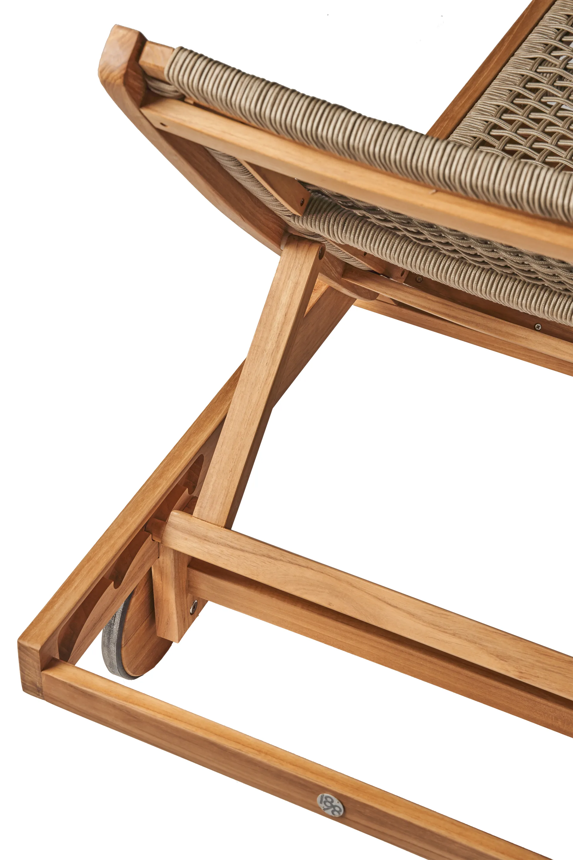 Chaise longue Sandvik, Teck 1898