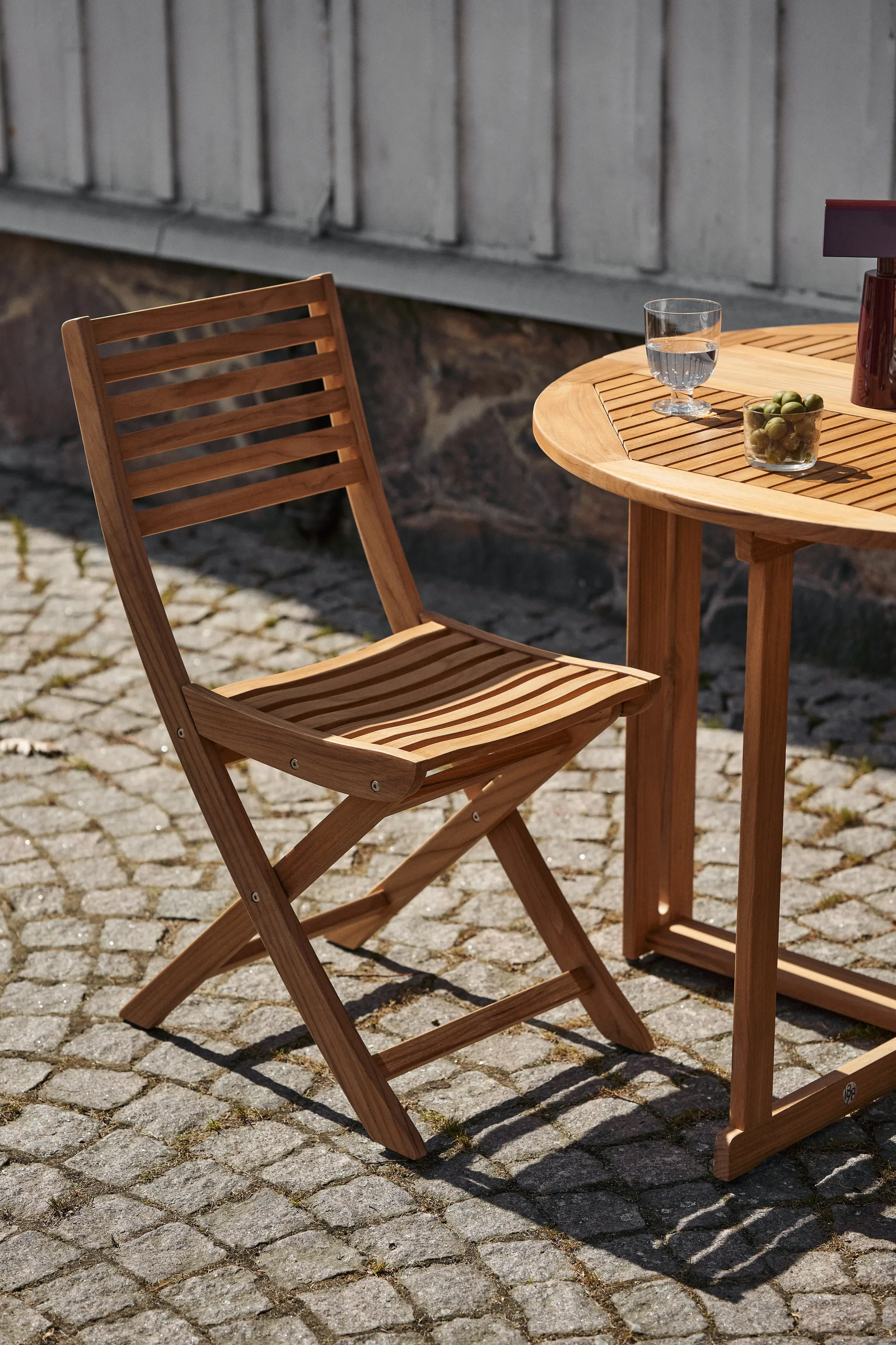 Chaise pliante Aneboda, Teck 1898