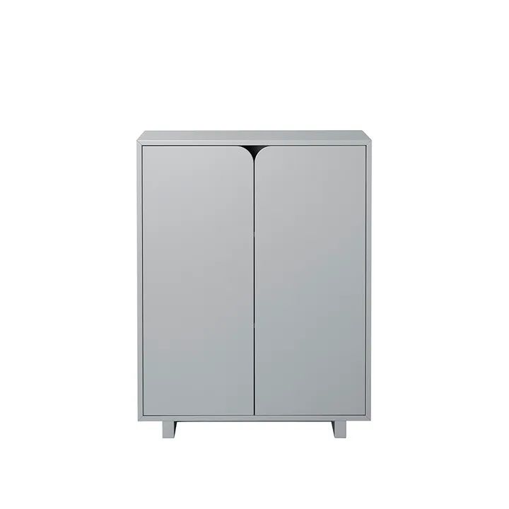 Commode basse Vidja - Laqué gris - 1898