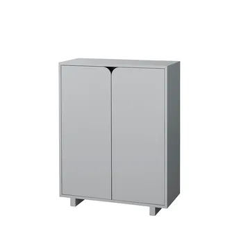 Commode basse Vidja - Laqué gris - 1898