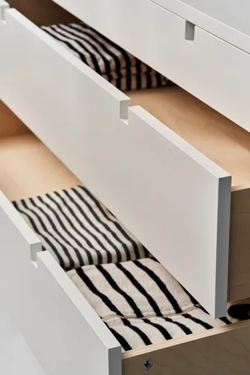 Commode Square 5 tiroirs - Blanc - 1898