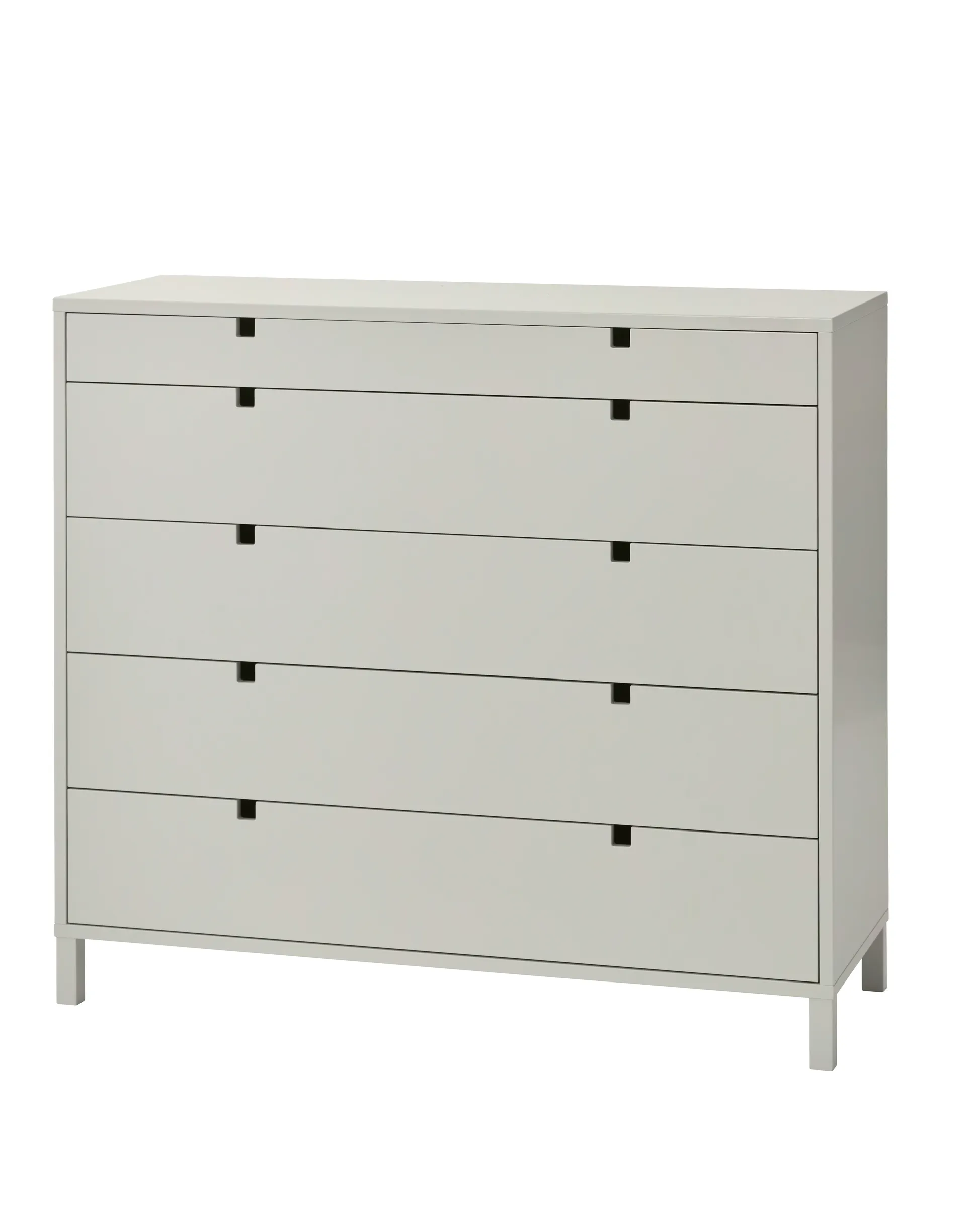 Commode Square 5 tiroirs, Sable 1898