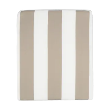 Coussin de chaise Holma 41x49 cm - Taupe striped - 1898