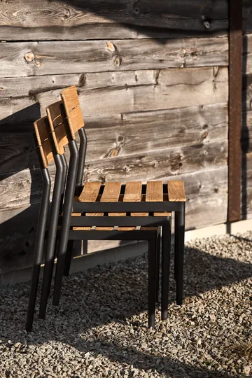 Ensemble table et 4 chaises de jardin en teck Björnö - 1898