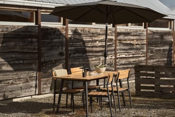 Ensemble table et 4 chaises de jardin en teck Björnö - undefined - 1898