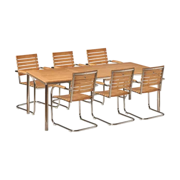 Ensemble table et 6 chaises de jardin Rörvik - 1898