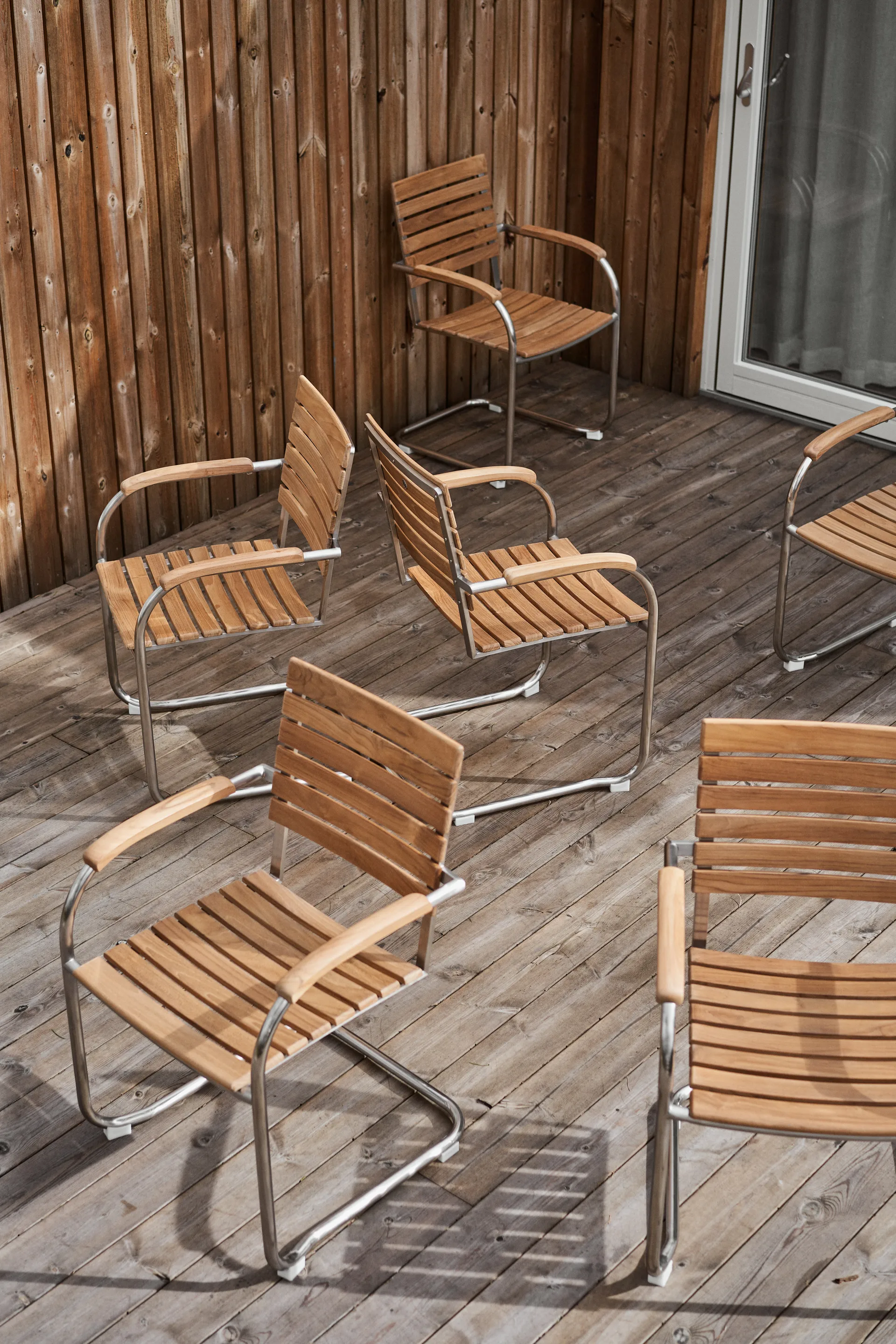 Ensemble table et 6 chaises de jardin Rörvik,  1898
