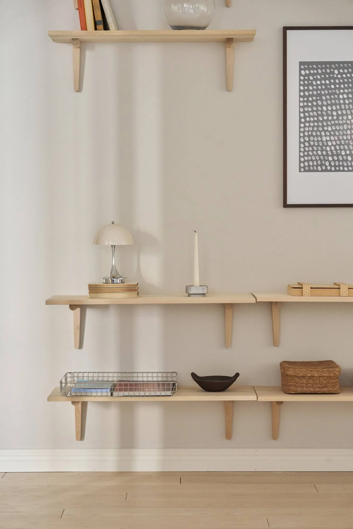 Étagère console Bäckebo, Bouleau, 80x30x30 cm 1898