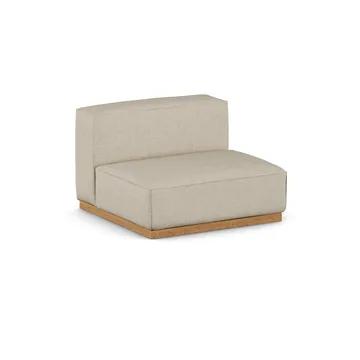 Fauteuil Bergsdal 1,5 places - Bern beige 0341-Frêne teinté chêne, 1,5 places - 1898