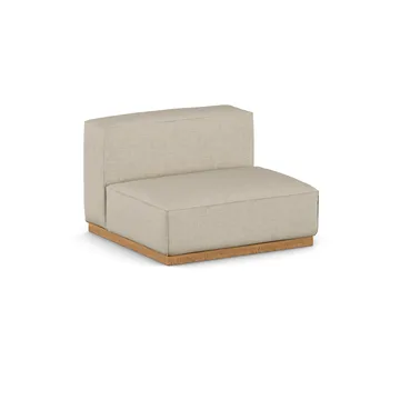 Fauteuil Bergsdal 1,5 places - Bern beige 0341-Frêne teinté chêne, 1,5 places - 1898