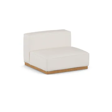Fauteuil Bergsdal 1,5 places - Caleido beige 9600-Frêne teinté chêne, 1,5 places - 1898