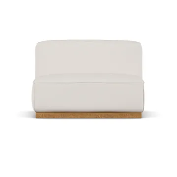 Fauteuil Bergsdal 1,5 places - Caleido beige 9600-Frêne teinté chêne, 1,5 places - 1898