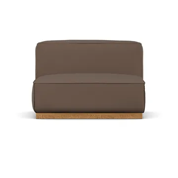 Fauteuil Bergsdal 1,5 places - Jump brown 1955-Frêne teinté chêne, 1,5 places - 1898