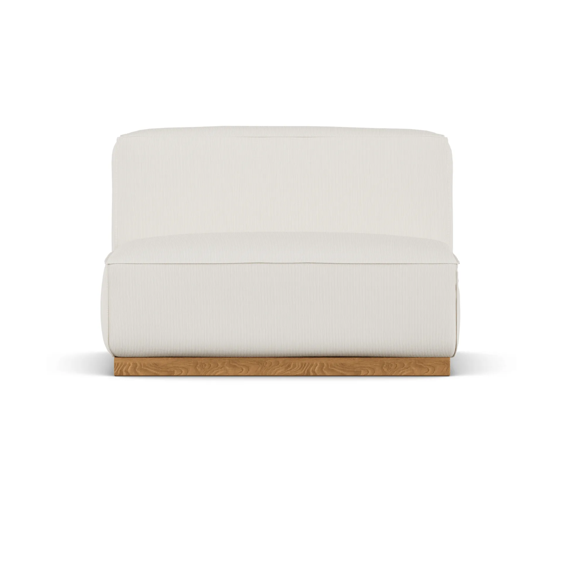 Fauteuil Bergsdal 1,5 places, Jump offwhite 1954-Frêne teinté chêne, 1,5 places 1898