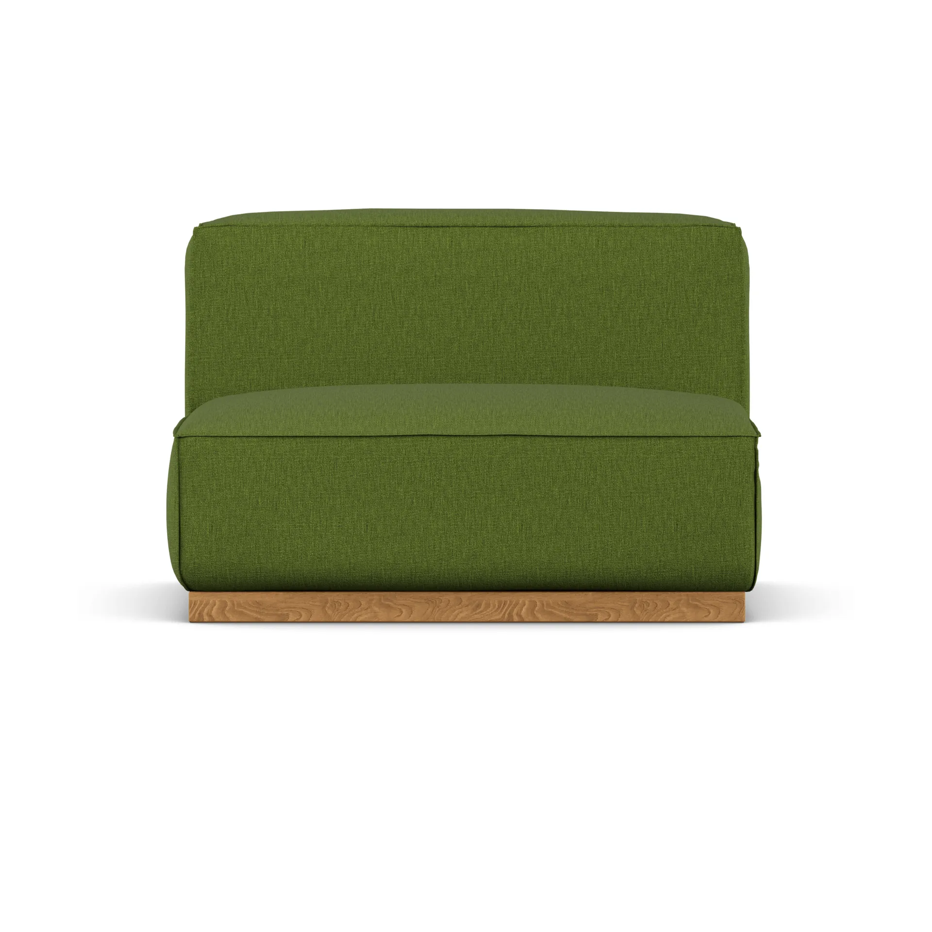 Fauteuil Bergsdal 1,5 places, Luisa green 3975-Frêne teinté chêne, 1,5 places 1898