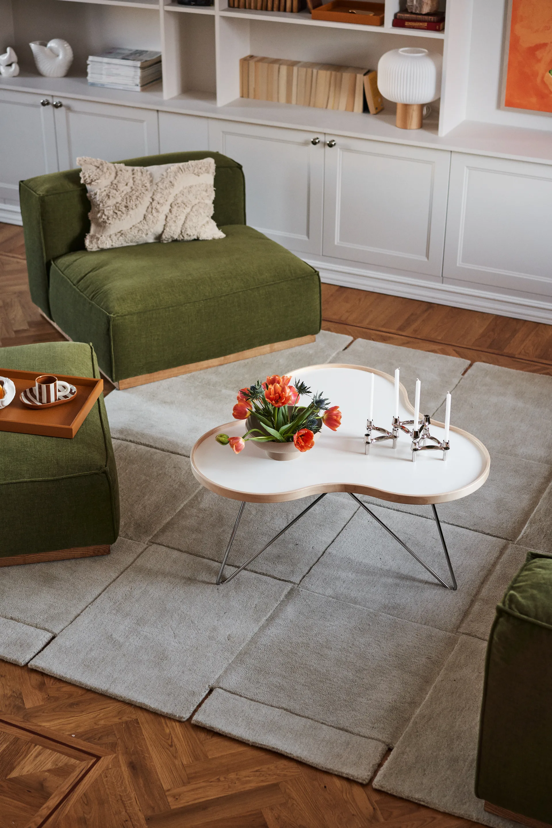 Fauteuil Bergsdal 1,5 places, Luisa green 1898