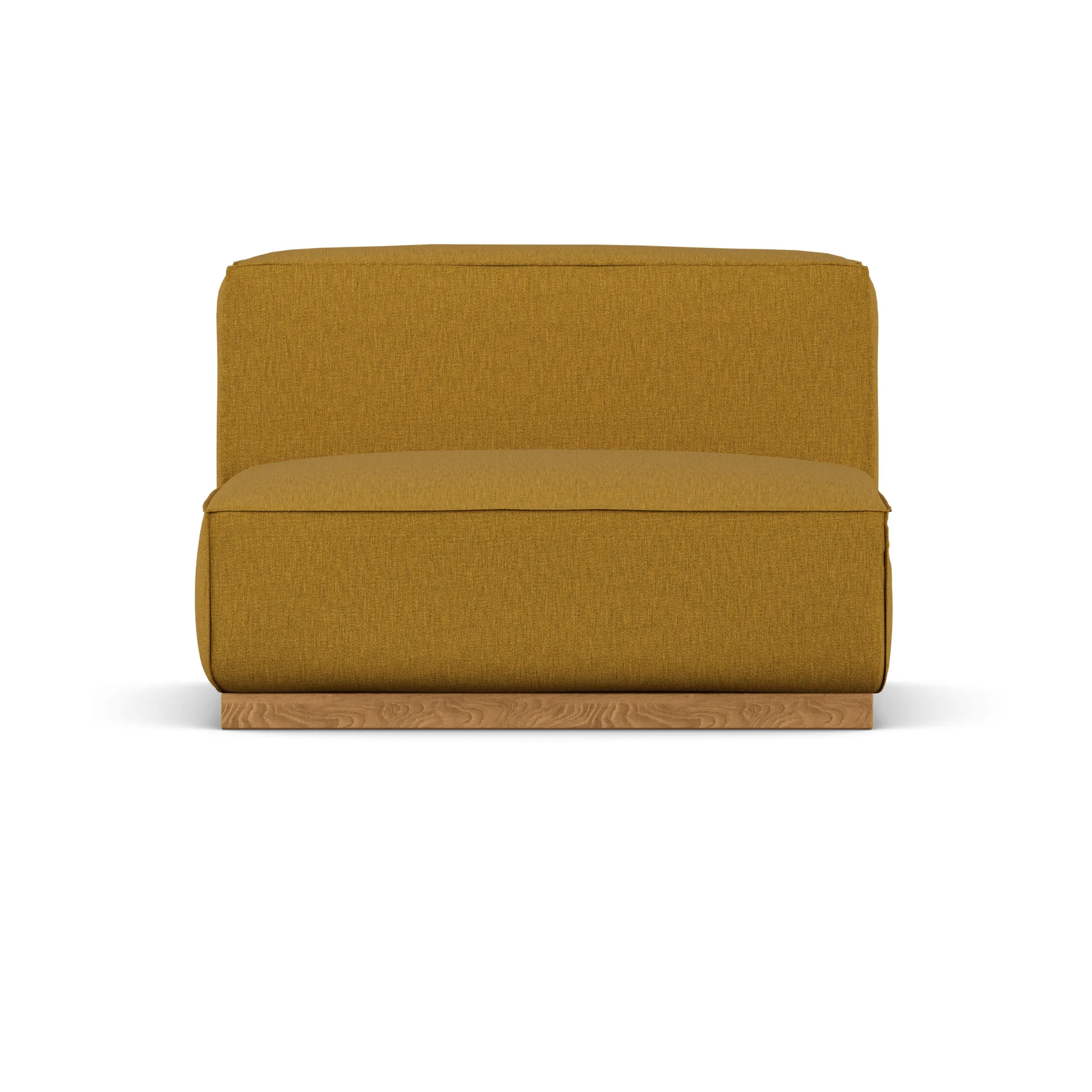 Fauteuil Bergsdal 1,5 places, Luisa mustard 1898