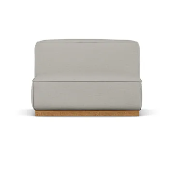Fauteuil Bergsdal - Same Grey 6673, finition chêne teinté, 1,5 place - 1898