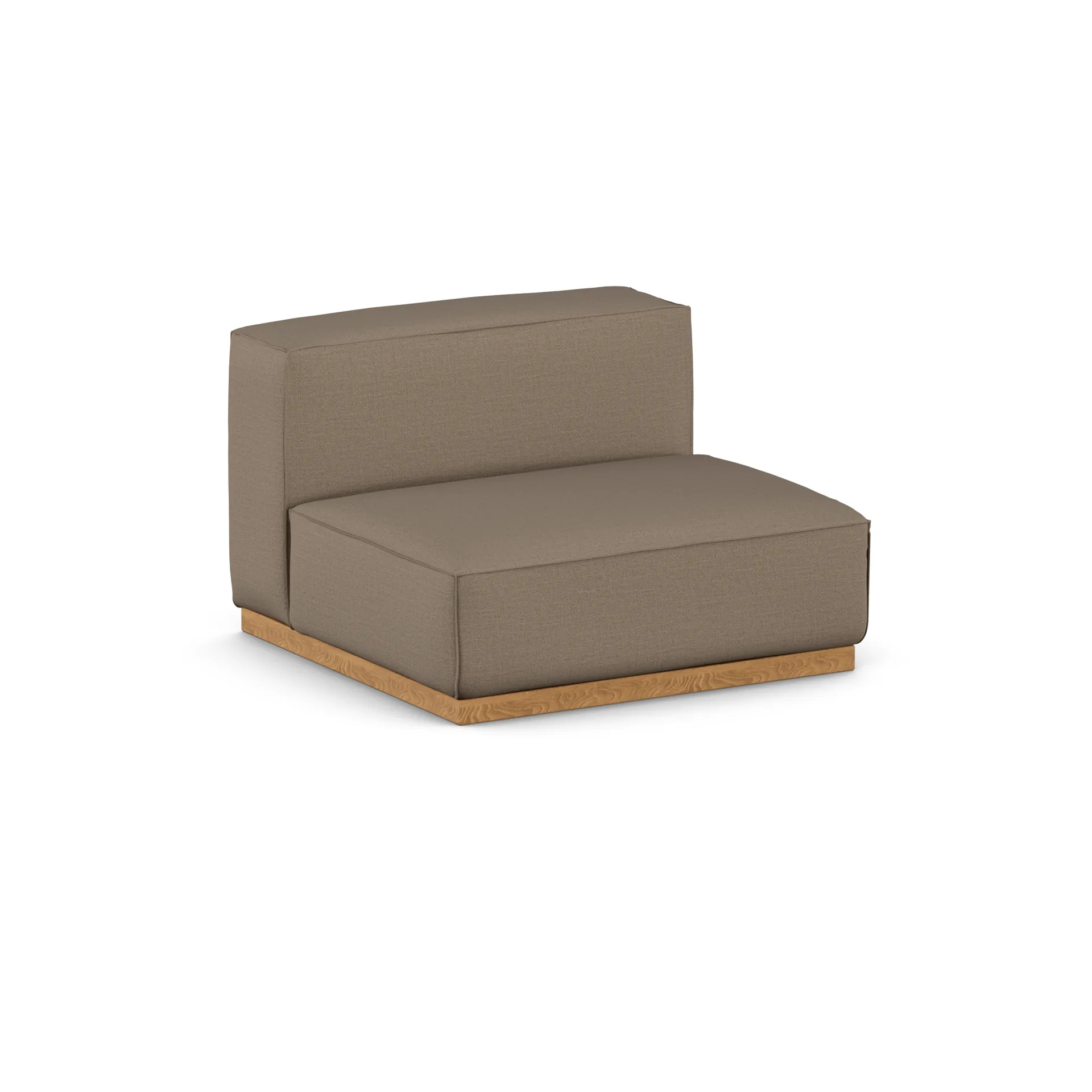 Fauteuil Bergsdal, Same Mole 6674, finition chêne teinté, 1,5 place 1898
