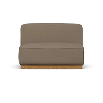 Fauteuil Bergsdal - Same Mole 6674, finition chêne teinté, 1,5 place - 1898