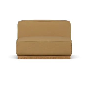 Fauteuil Bergsdal - Same Ochre 6676, finition chêne teinté, 1,5 place - 1898