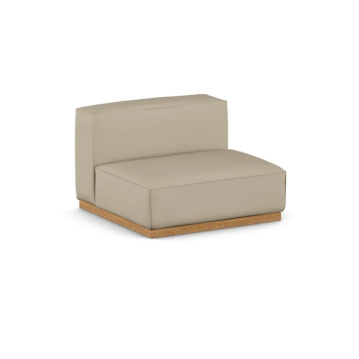 Fauteuil Bergsdal - Same Sand 6672, finition chêne teinté, 1,5 place - 1898
