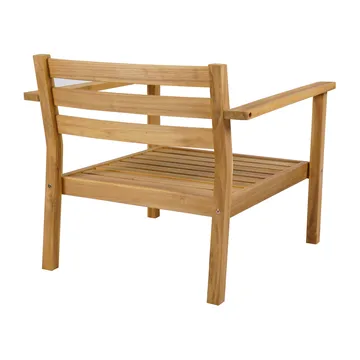 Fauteuil lounge Stockaryd teak/beige - 1898