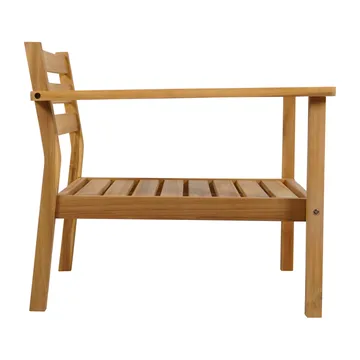 Fauteuil lounge Stockaryd teak/dark grey - 1898