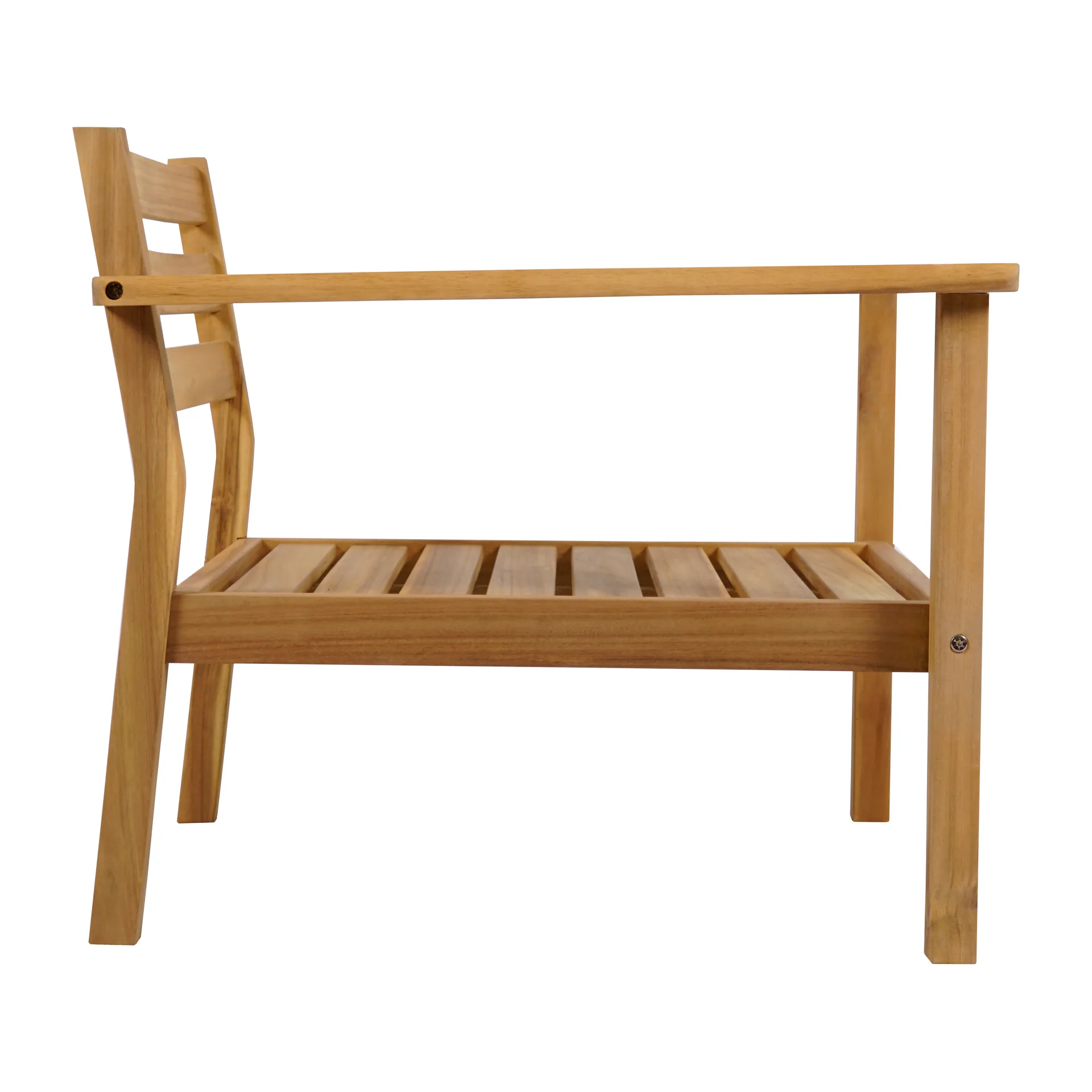 Fauteuil lounge Stockaryd  teak/light grey,  1898