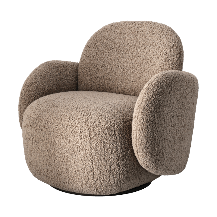 Fauteuil Mo avec fonction rotative - Glore brown - 1898