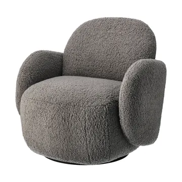 Fauteuil Mo avec fonction rotative - Glore grey - 1898