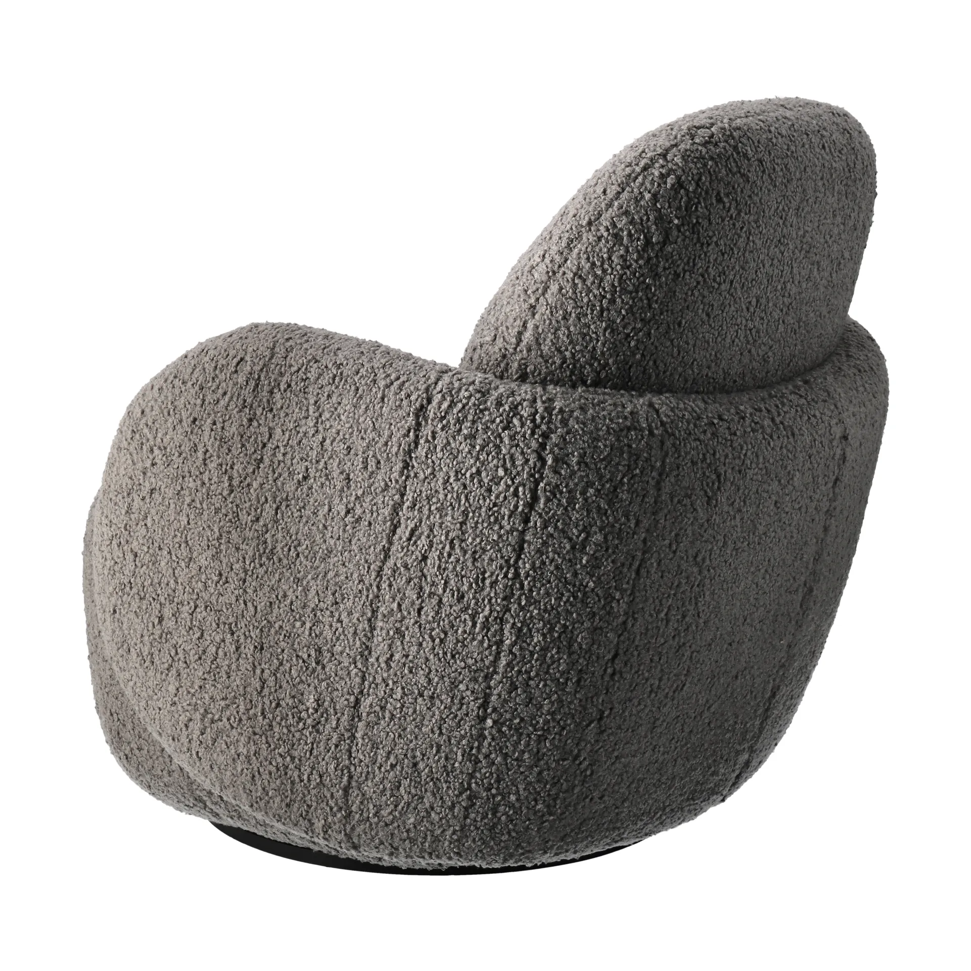 Fauteuil Mo avec fonction rotative, Glore grey 1898
