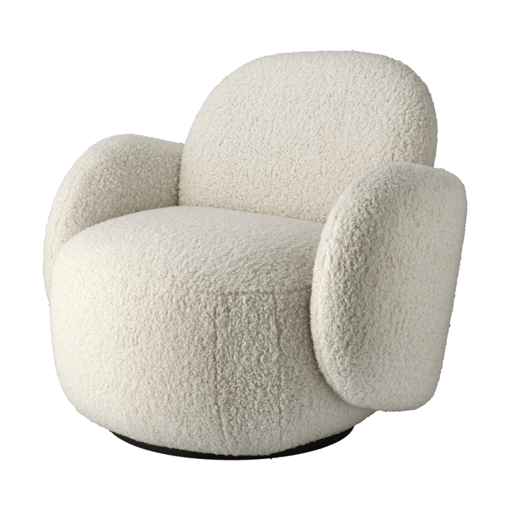 Fauteuil Mo avec fonction rotative - Glore white - 1898