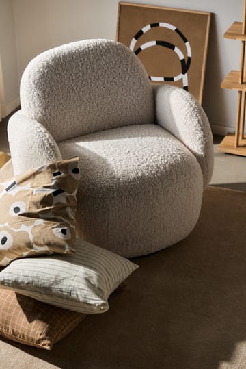 Fauteuil Mo avec fonction rotative - Glore white - 1898