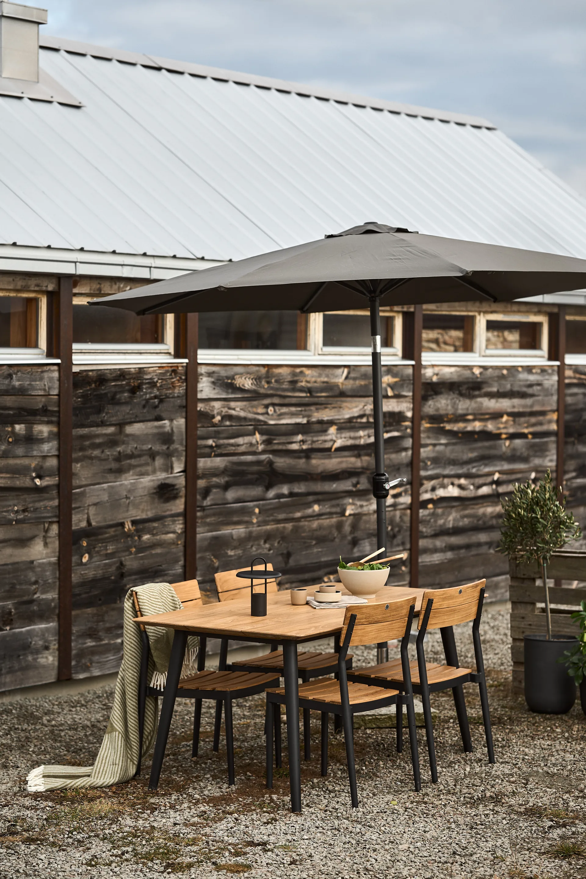Parasol Granö, anthracite, Ø300 cm 1898
