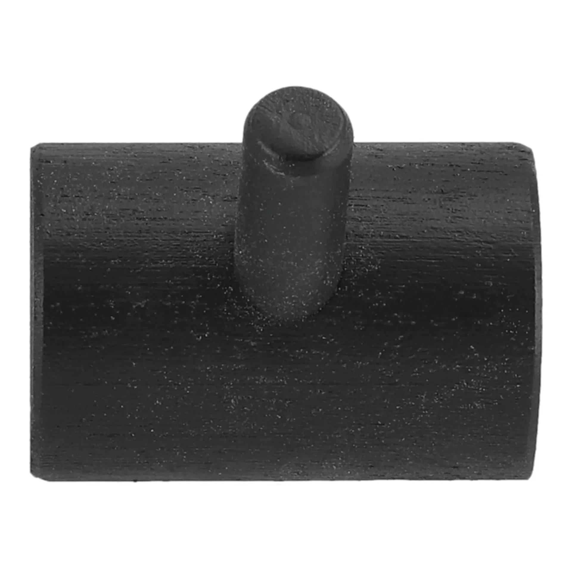 Patère 1 bouton Allsarp, Bouleau peint noir 1898