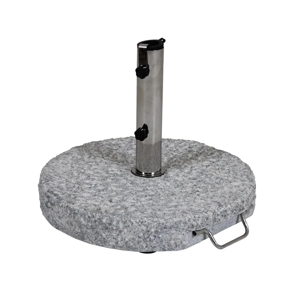 Pied de parasol Stenbro, gris, granite 40 kg 1898