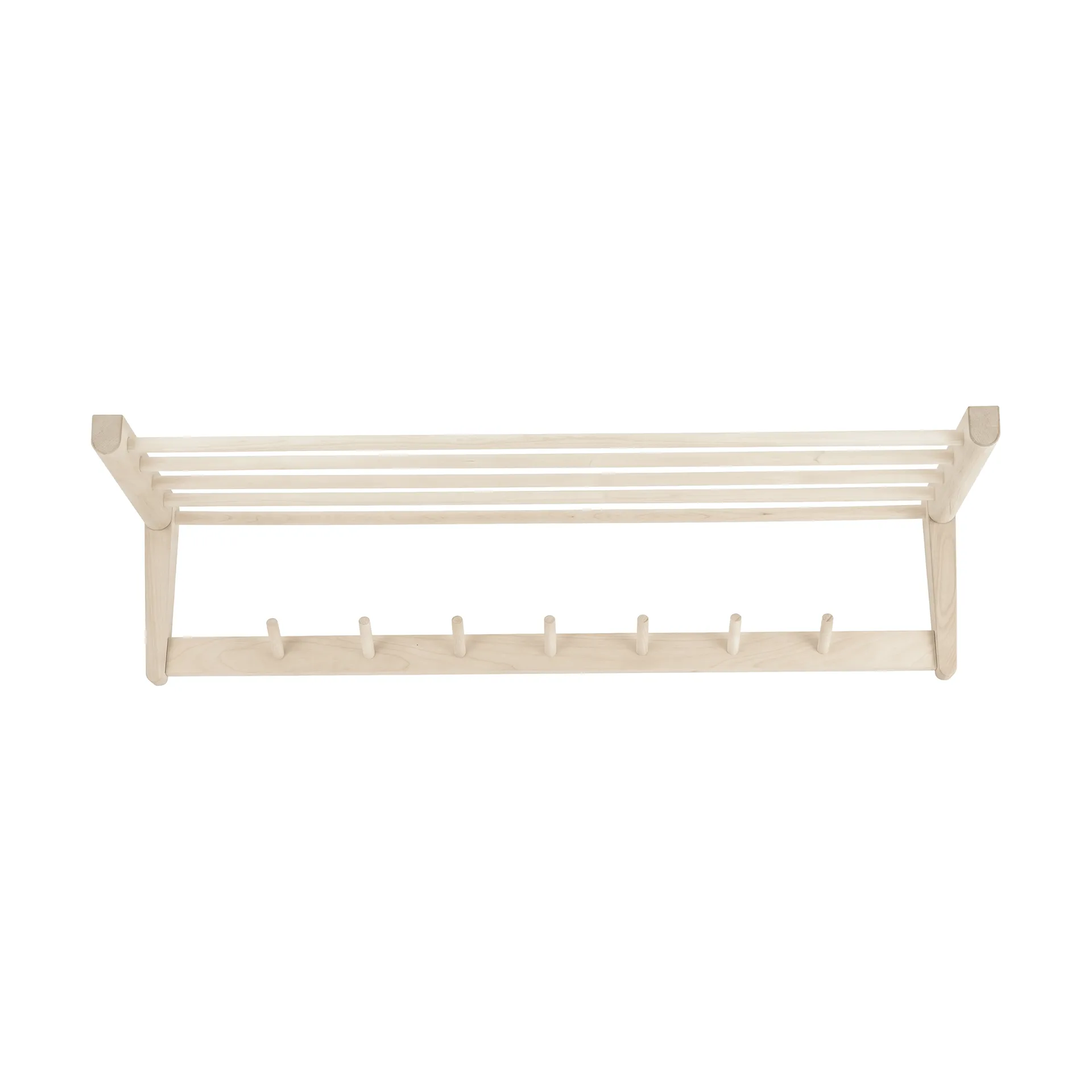 Porte-chapeaux Bäckebo, Bouleau, 7 boutons 1898