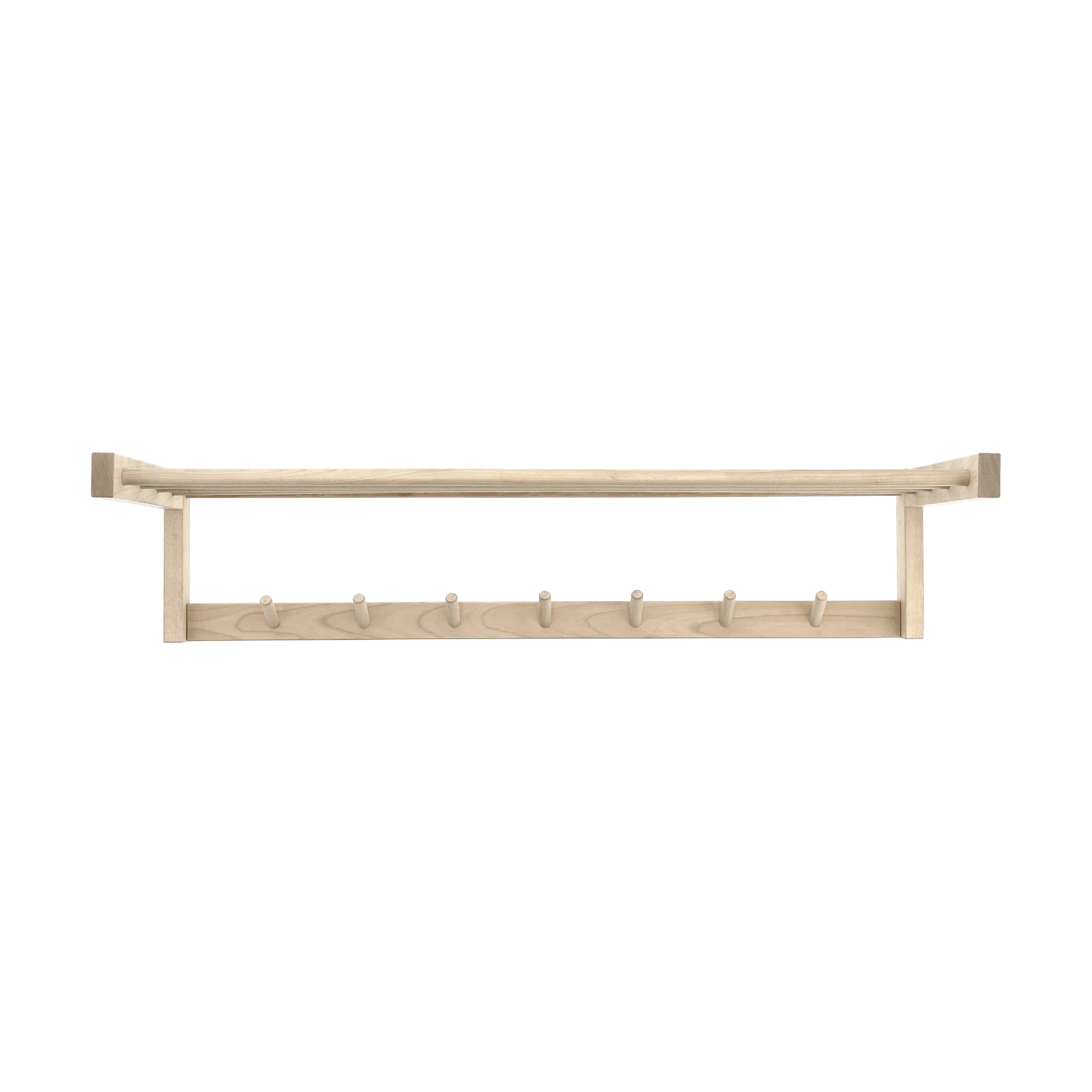 Porte-chapeaux Bäckebo, Bouleau, 7 boutons 1898