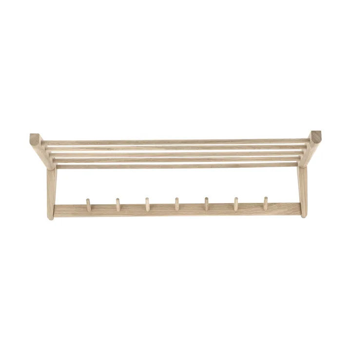 Porte-chapeaux Bäckebo - Chêne, 7 boutons - 1898